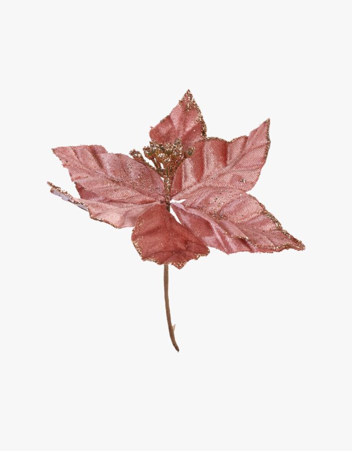 Julgransdekoration rosa - 13x13x15 cm rosa - 1