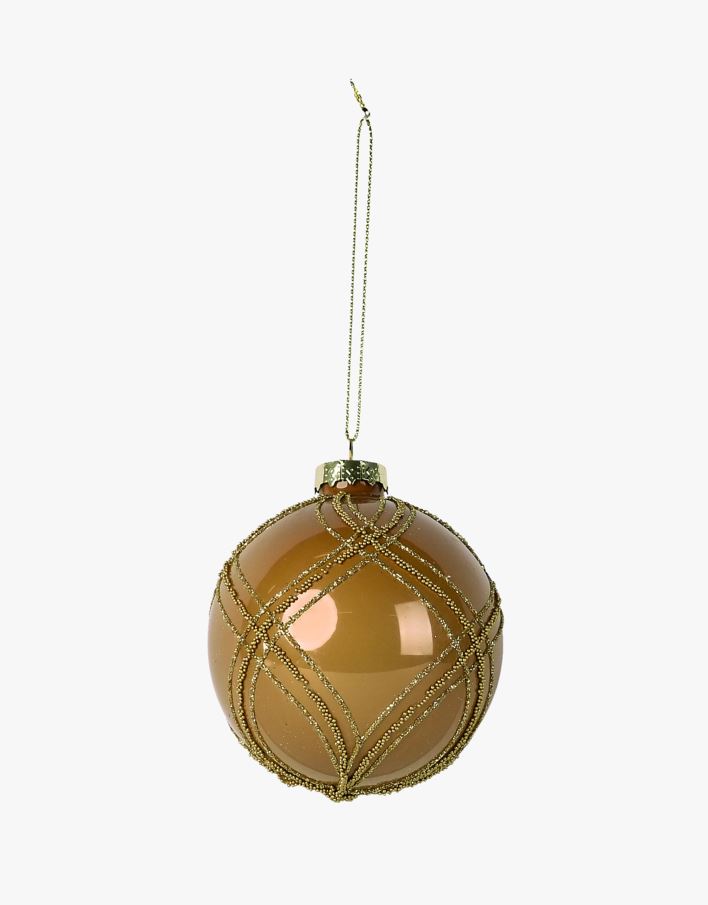 Julgranskula kamel - ø 8 cm kamel - 1