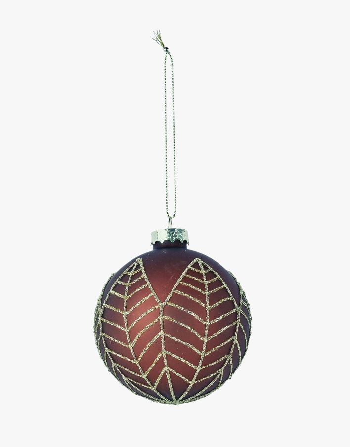 Folium julgranskula mörkgrön - ø 8 cm mörkgrön - 1