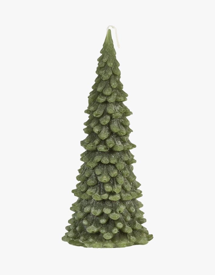Prydnadsljus grön - 10,3x22,5 cm grön - 1