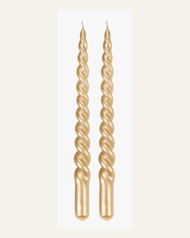 Kronljus guld - 2x29 cm guld - 1