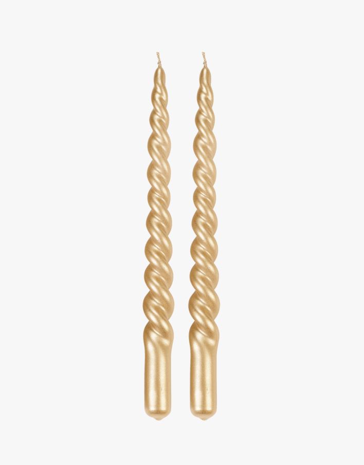 Kronljus guld - 2x29 cm guld - 1