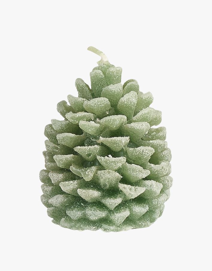 Pinecone prydnadsljus grön - 6,5x8 cm grön - 1