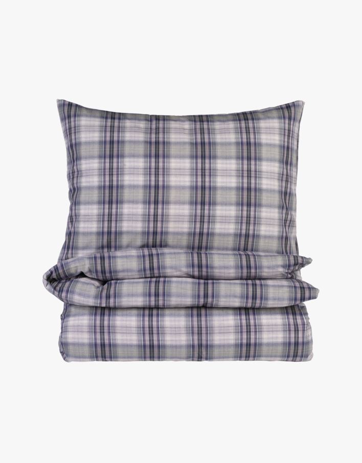 Påslakanset i garnfärgad bomull multi - 150x210 cm multi - 1