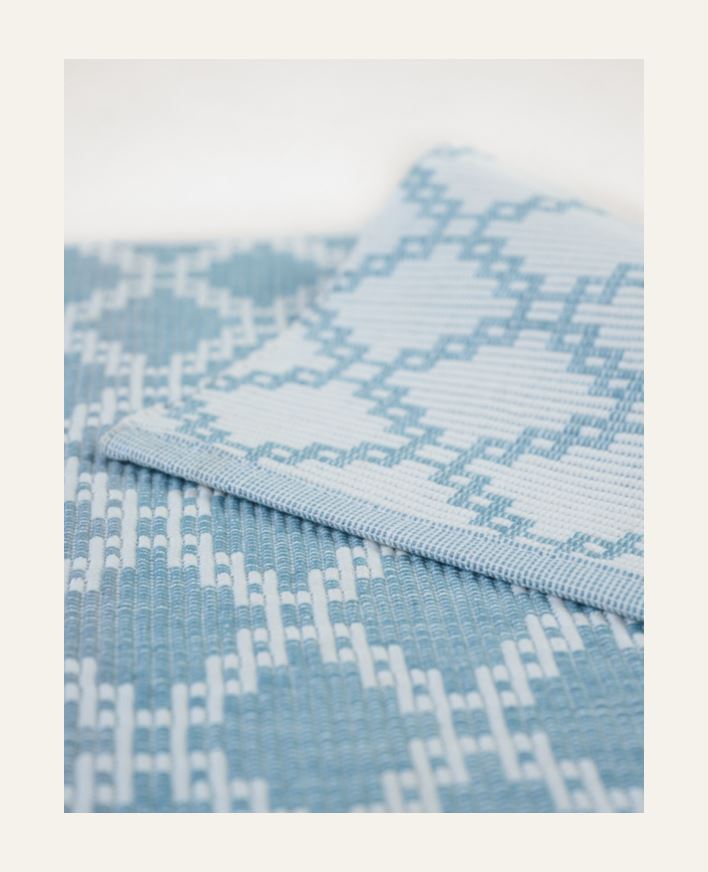 Bordstablett blå - 35x45 cm blå - 1