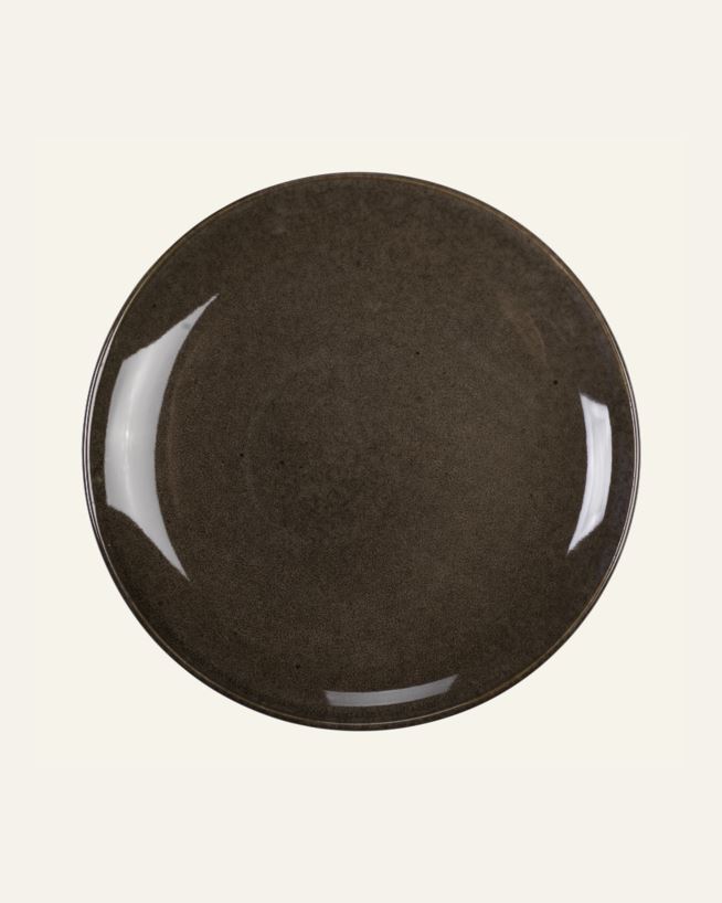 Frukosttallrik brun - ø 20 cm brun - 1
