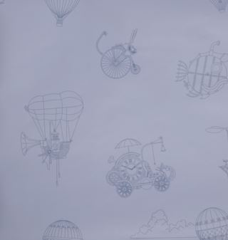 Hemtex | Adventure Tapet Blå - 53 Cm X10,5 m