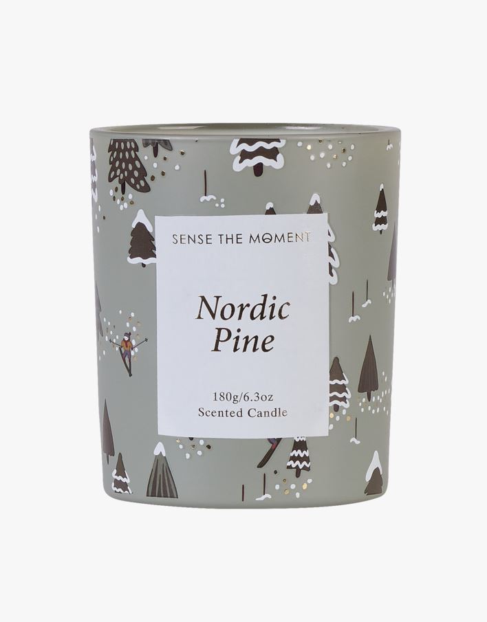 Sense Winter Berries doftljus grön - 180 ml grön - 1