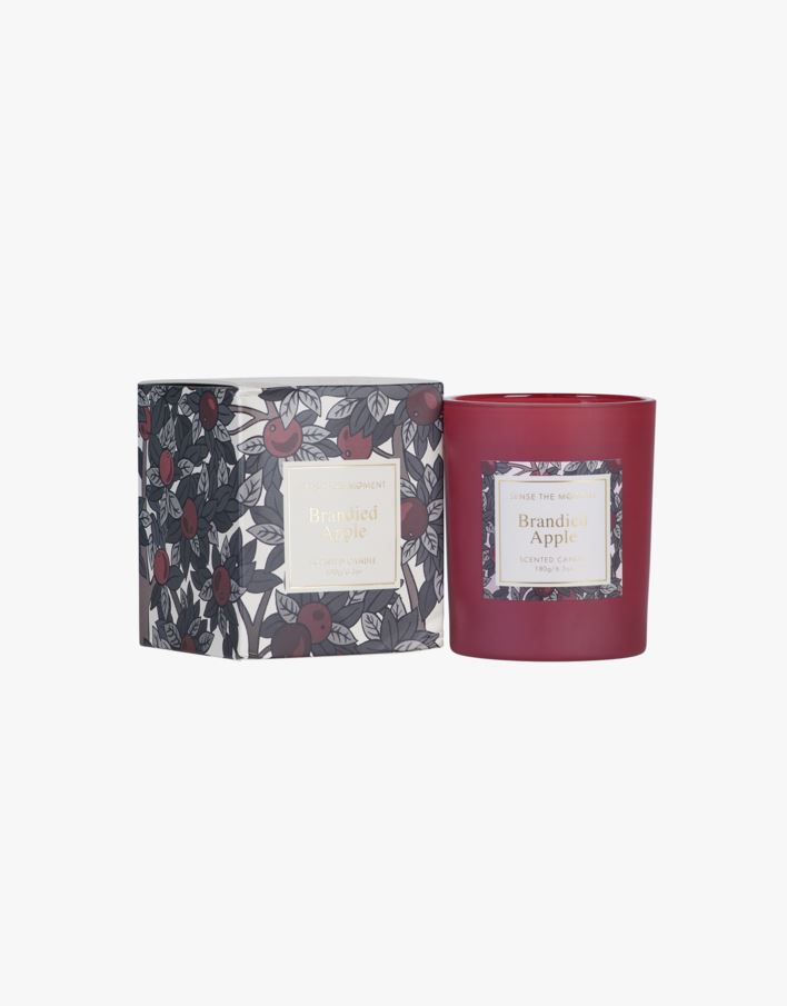 Sense Spiced Apple doftljus röd - 180 g röd - 1