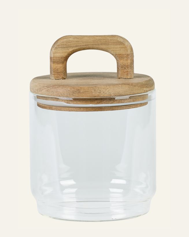 Förvaringsburk transparent - ø10 x h13,5cm transparent - 1