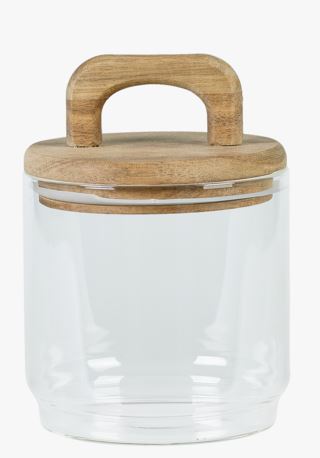 Hemtex | Louise Förvaringsburk Transparent - 10x23,5