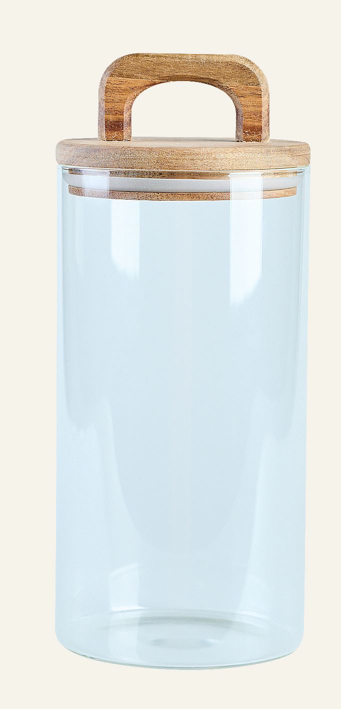 Förvaringsburk transparent - 4