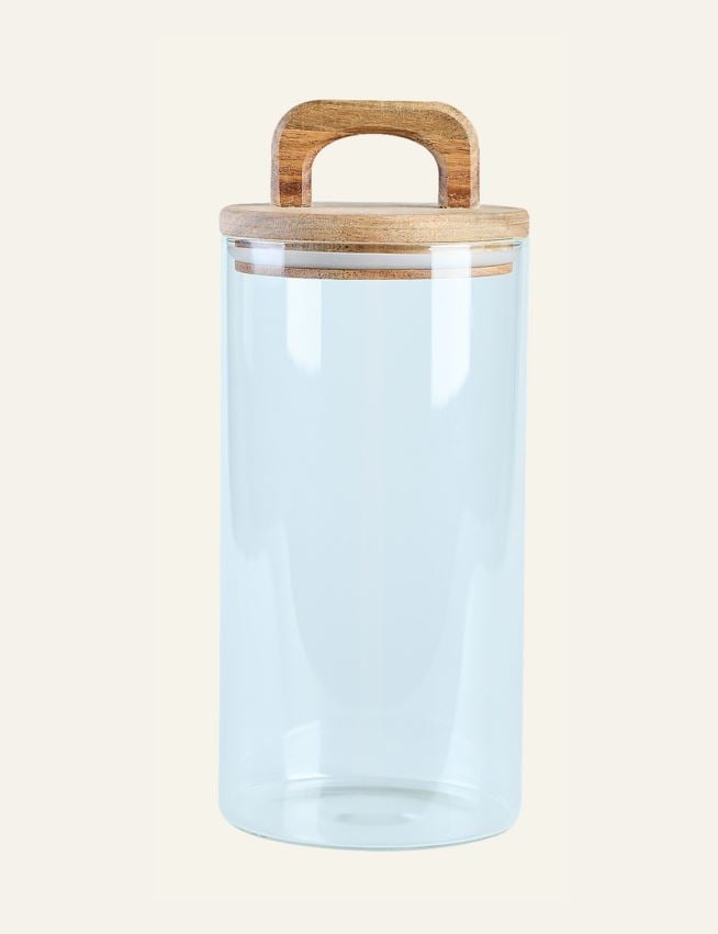 Förvaringsburk transparent - 4