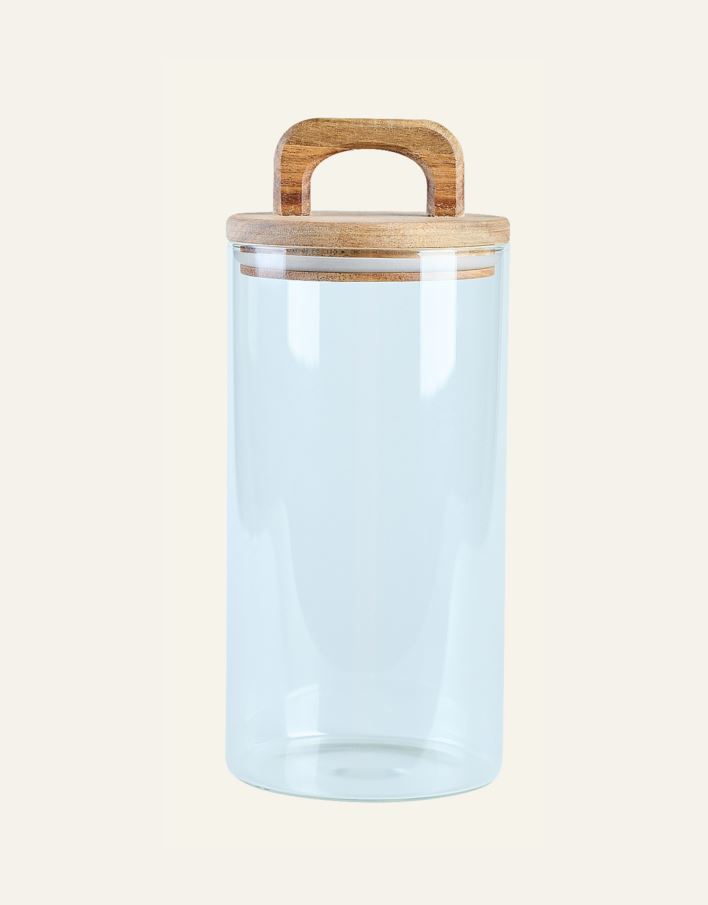 Förvaringsburk transparent - 4