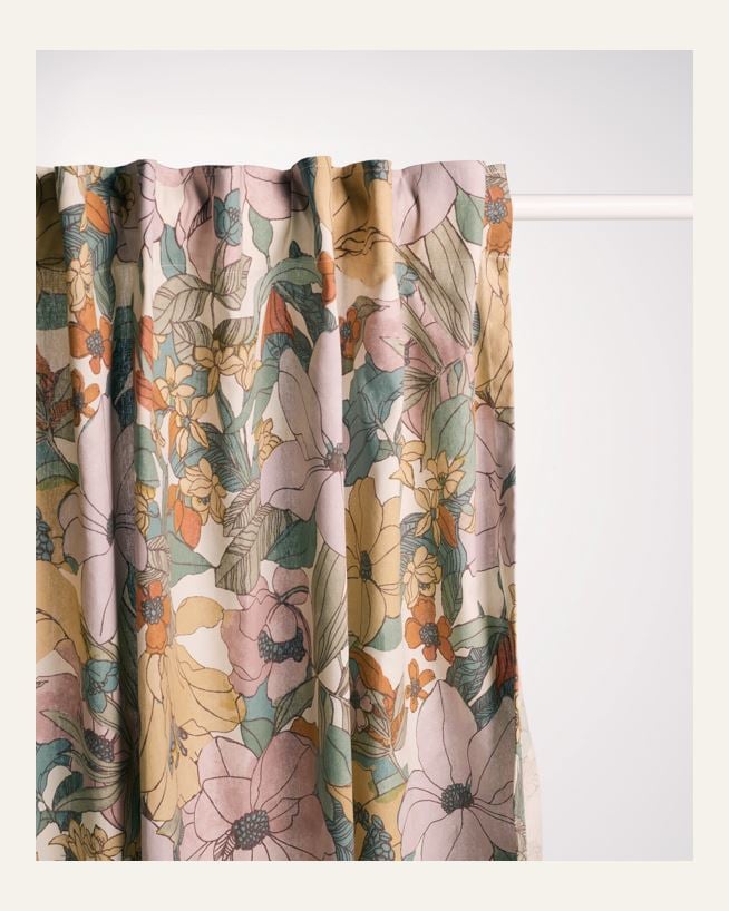Gardin gul - 140x240 cm gul - 1