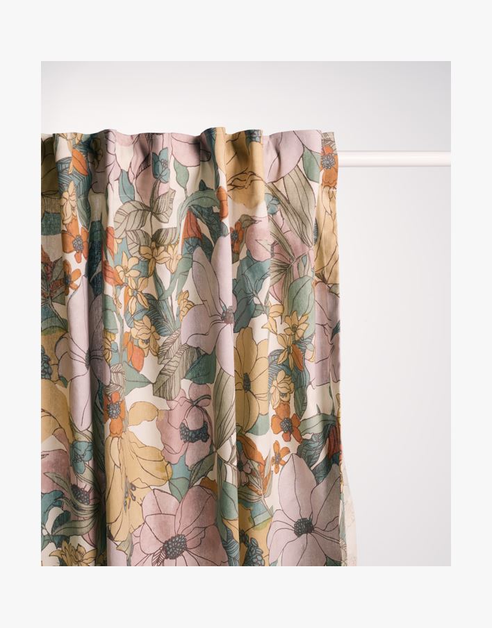Gardin gul - 140x240 cm gul - 1
