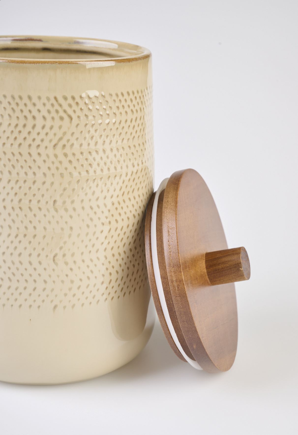 Förvaringsburk beige - 2