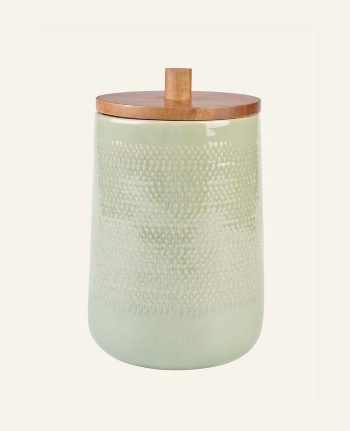 Förvaringsburk grön - 15x15x23,5 cm grön - 1