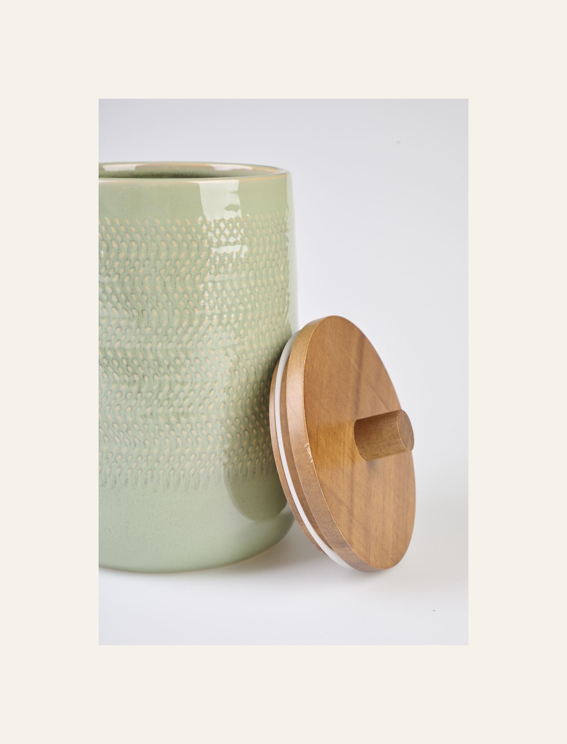 Förvaringsburk grön - 2