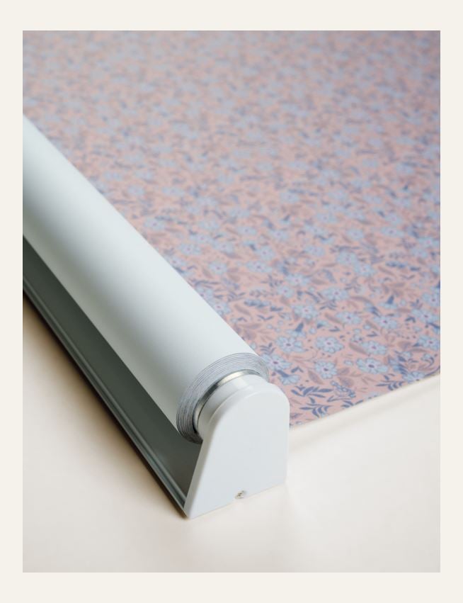 Mörkläggande rullgardin rosa - 2