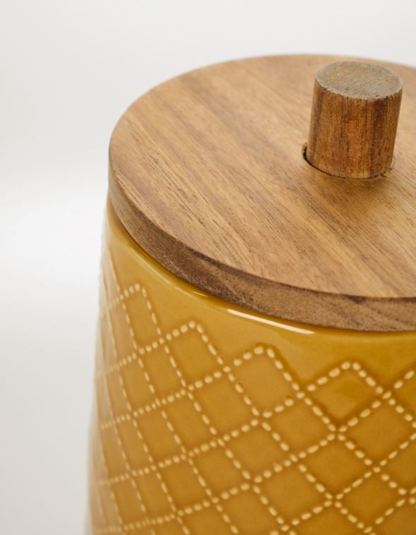 Förvaringsburk gul - 3