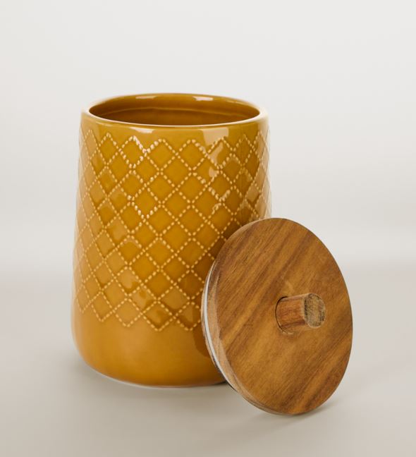 Förvaringsburk gul - 2