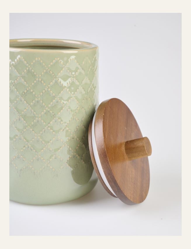 Förvaringsburk grön - 2