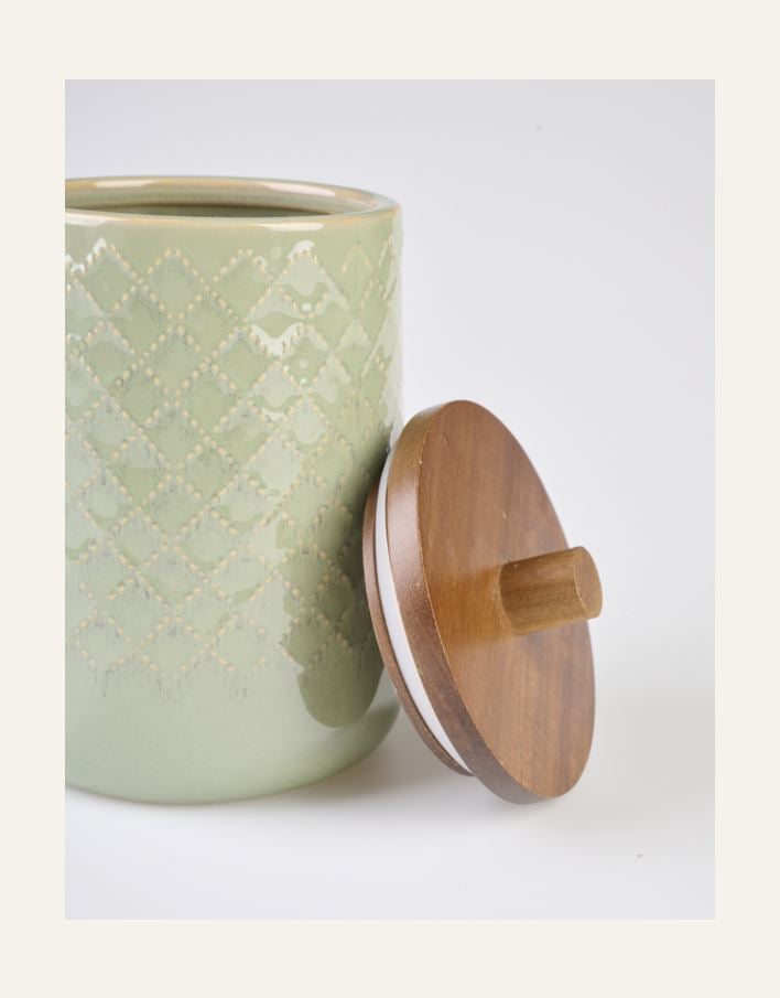 Förvaringsburk grön - 2