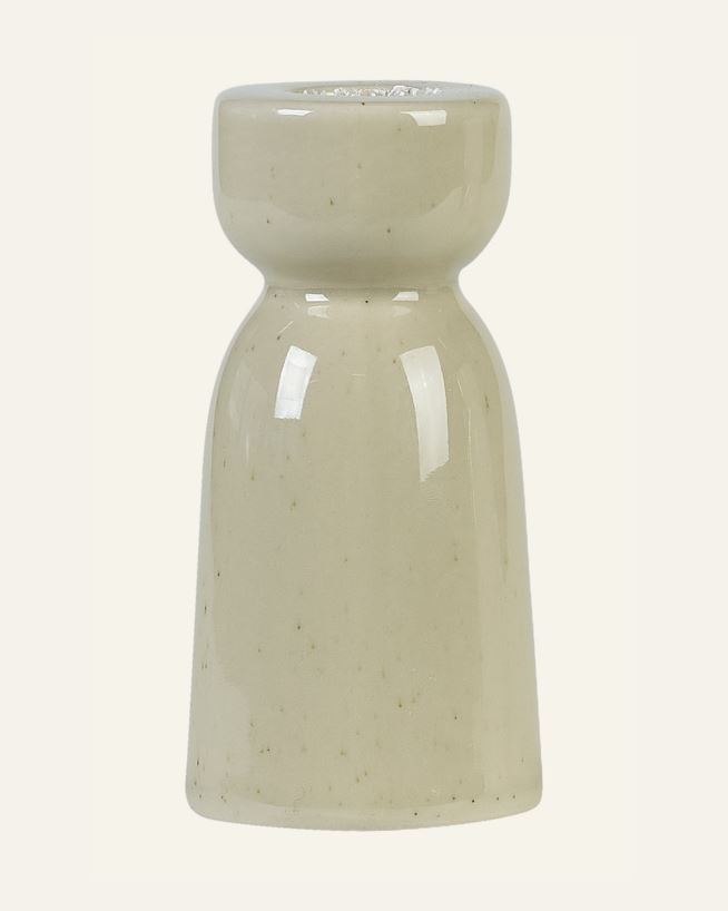 Ljusstake beige - 4,9x4,9x10,1 cm beige - 1