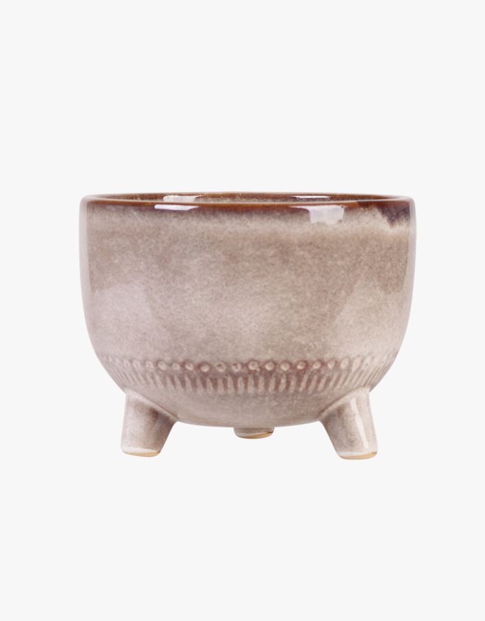 Blomkruka taupe - 16,7x16,7x12,5 cm taupe - 1