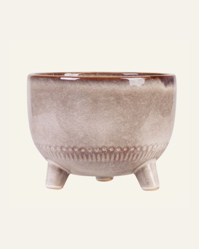 Blomkruka taupe - 16,7x16,7x12,5 cm taupe - 1