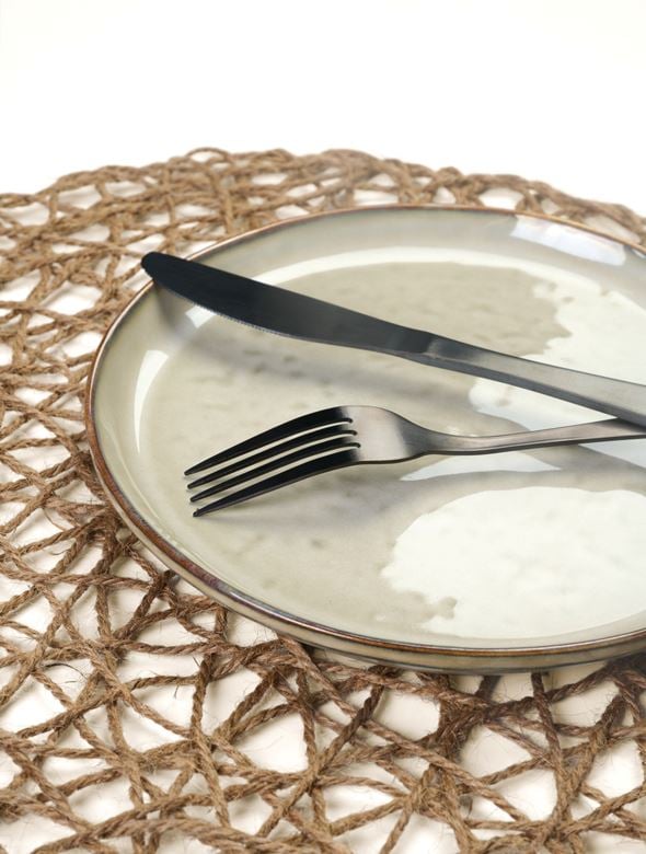 Frukosttallrik grå - 9