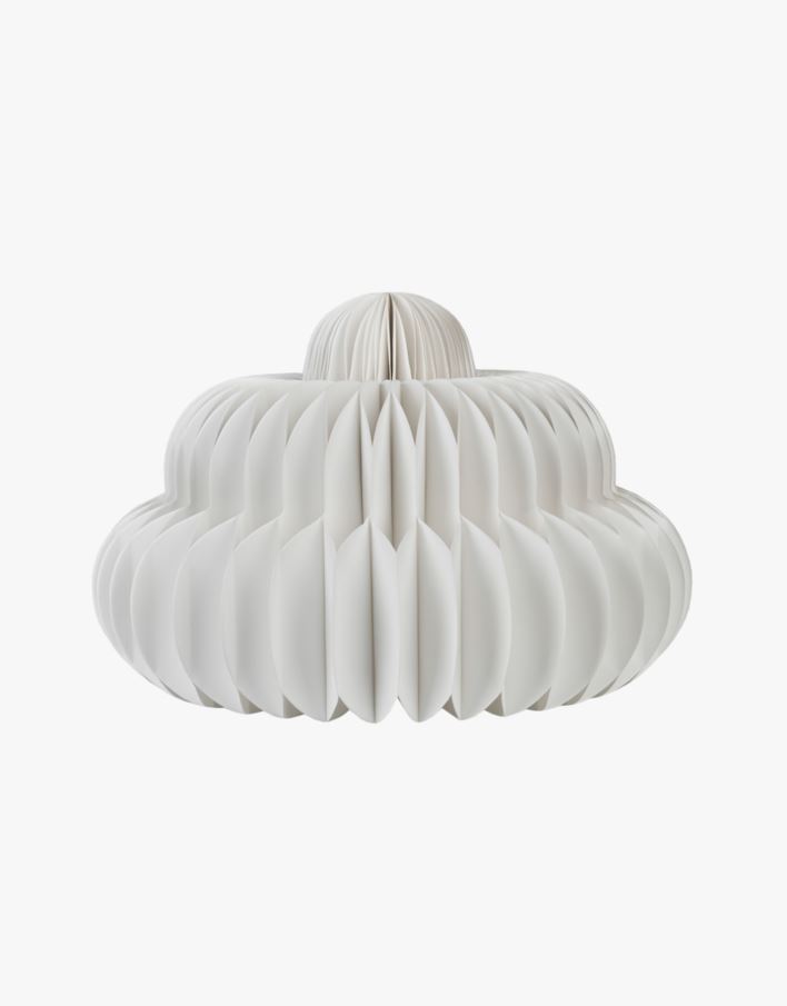 Lampskärm vit - 25x40 cm vit - 1