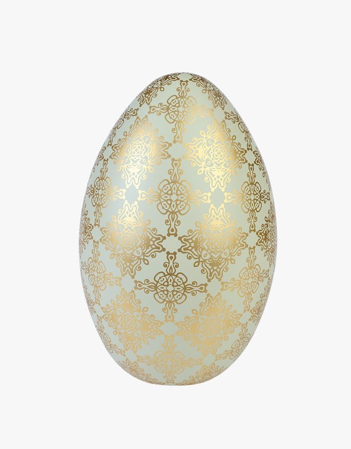 Påskägg ljusgrön - 20x13 cm ljusgrön - 1
