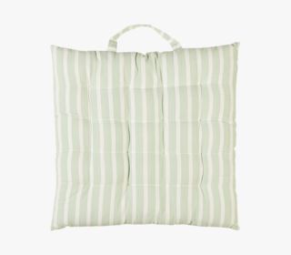 hemtex Smillan stripes sittkudde ljusgrön