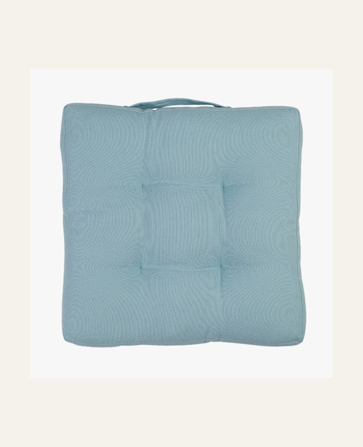 Sittkudde ljusblå - 40x40x5 cm ljusblå - 1