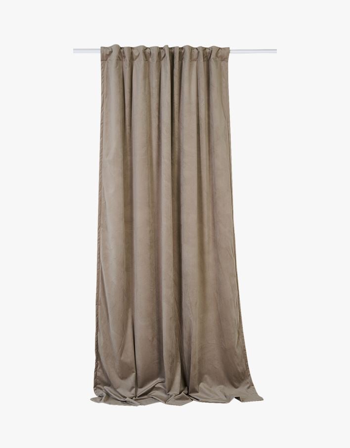 Ljusdämpande gardin taupe - 140x240cm 7cm taupe - 1