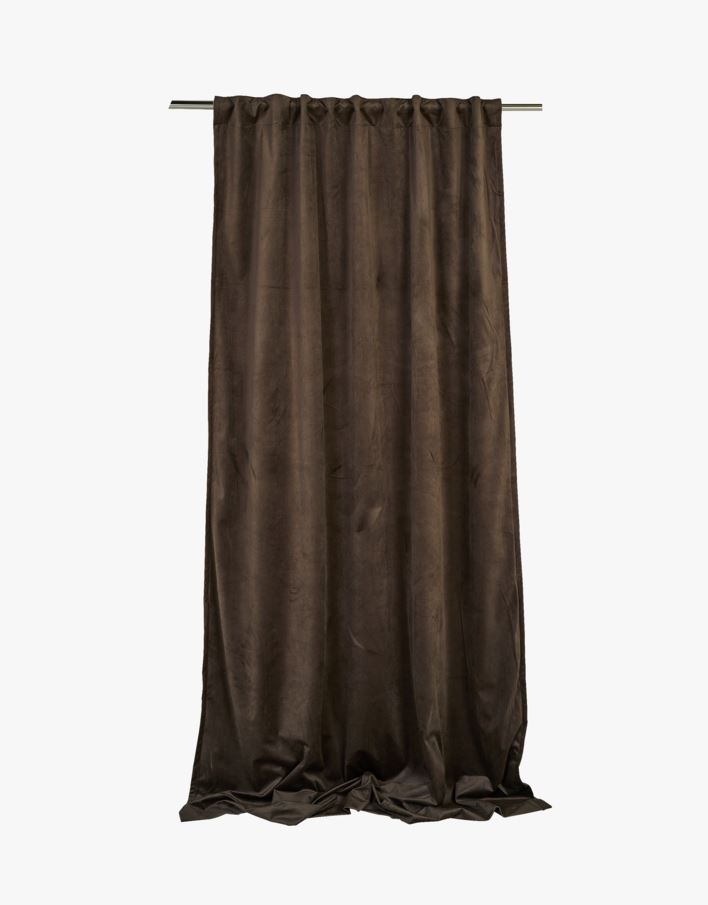 Ljusdämpande gardin mörkbrun - 140x240 cm mörkbrun - 1