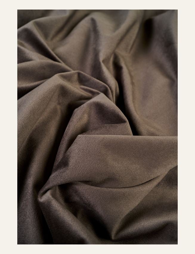 Ljusdämpande gardin mörkbrun - 2