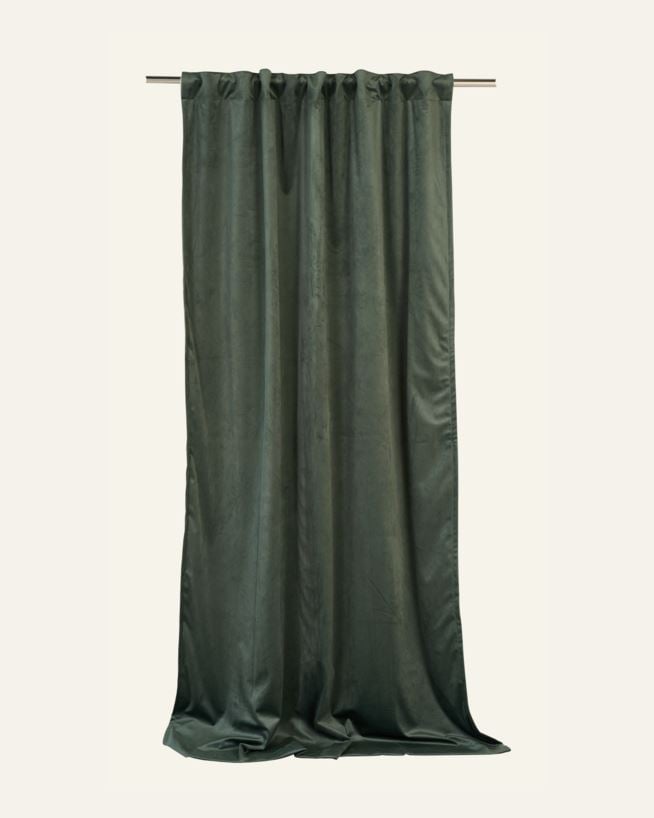 Ljusdämpande gardin grön - 140x240cm 7cm grön - 1
