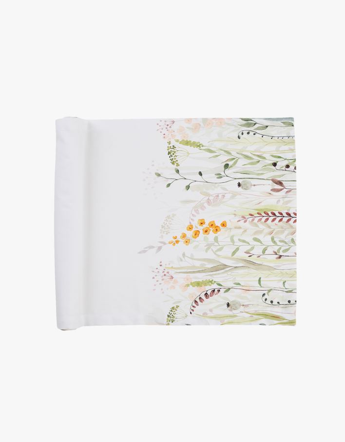 Bordslöpare vit - 40x120 cm vit - 1