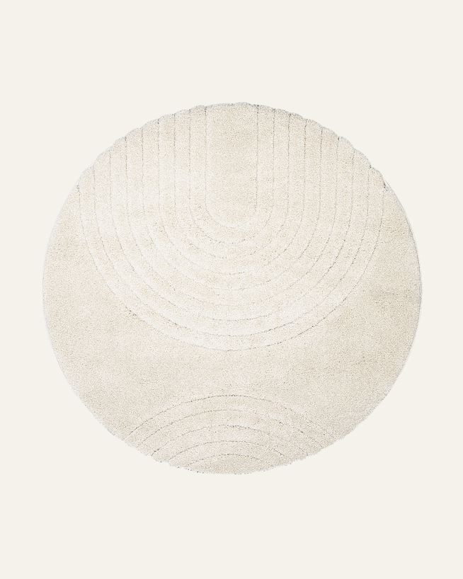 Rund matta offwhite - ø200 cm offwhite - 1