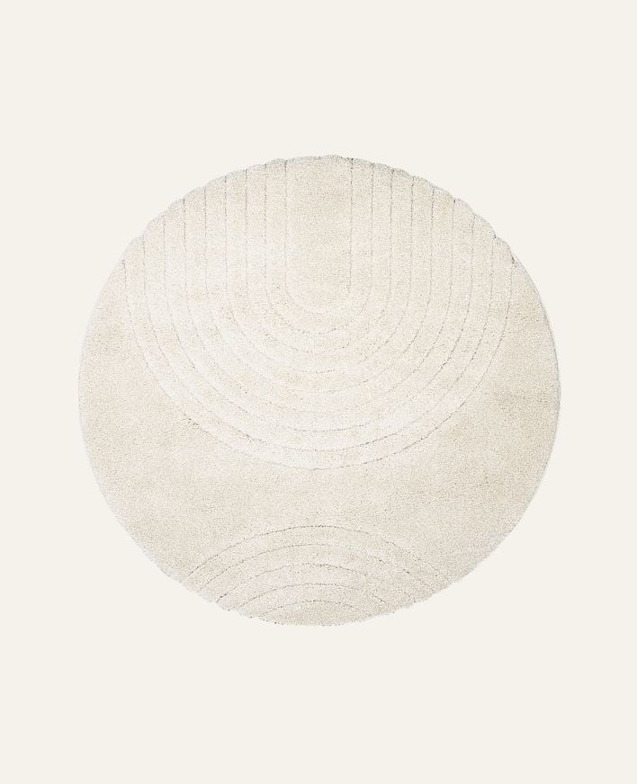Rund matta offwhite - ø200 cm offwhite - 1