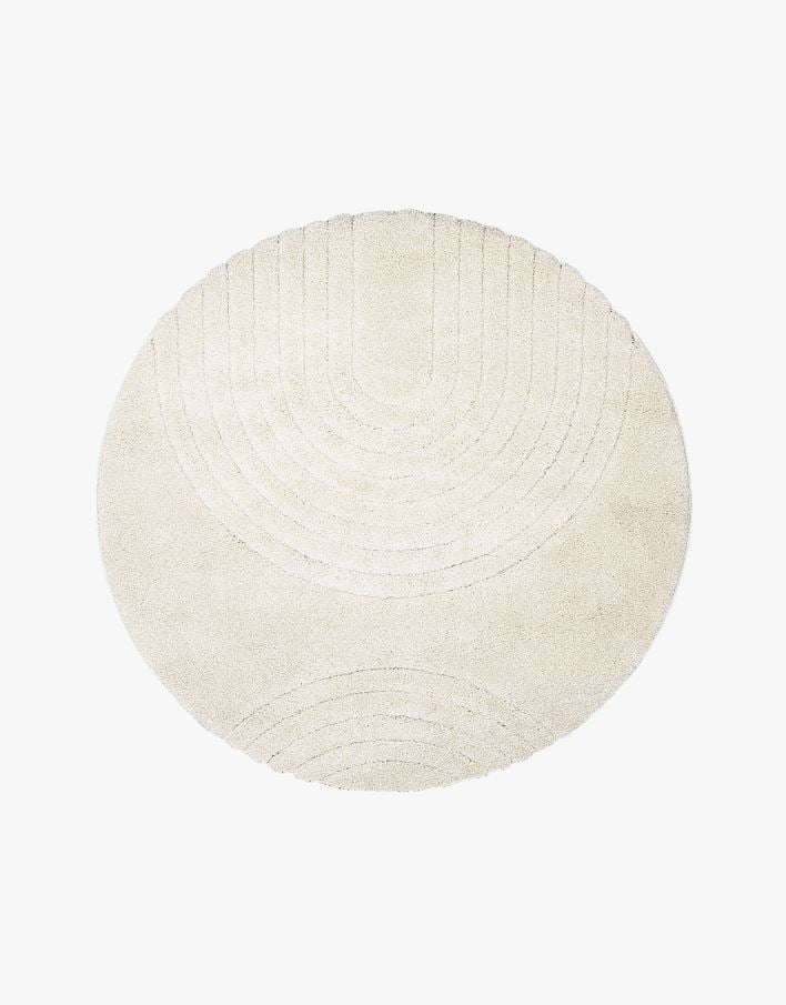 Rund matta offwhite - ø200 cm offwhite - 1