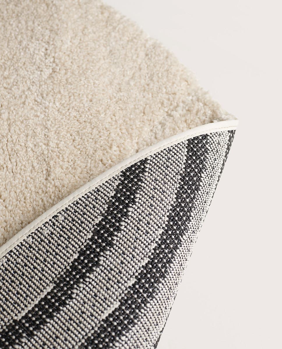 Rund matta offwhite - 8
