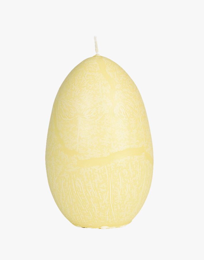 Prydnadsljus ljusgul - 8x8x12 cm ljusgul - 1