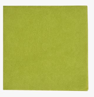 Fifties pappersservetter olivgrön