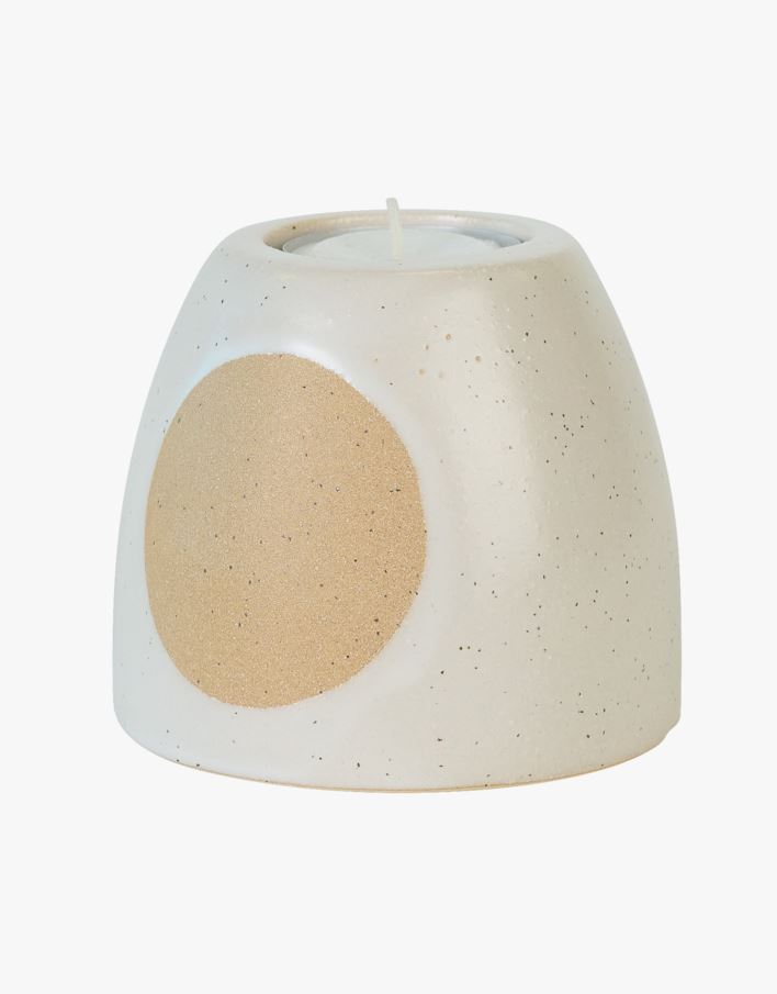 Värmeljushållare multi/vit - 9,5x9,5x8 cm multi/vit - 1