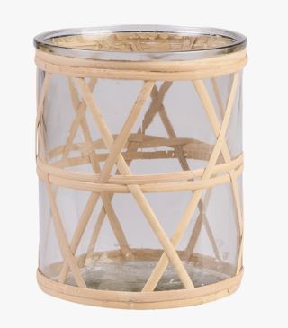 Hemtex | Fence Värmeljushållare Natur - 12x12x15 Cm