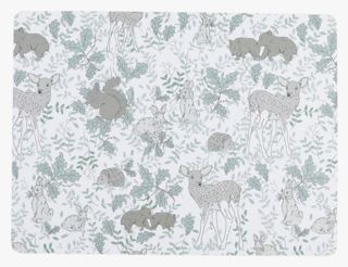 hemtex Wooden Animals bordstablett multi